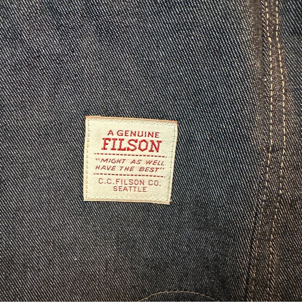 WRANGLER / FILSON Size LARGE The Adventure Shirt - Picture 5 of 11